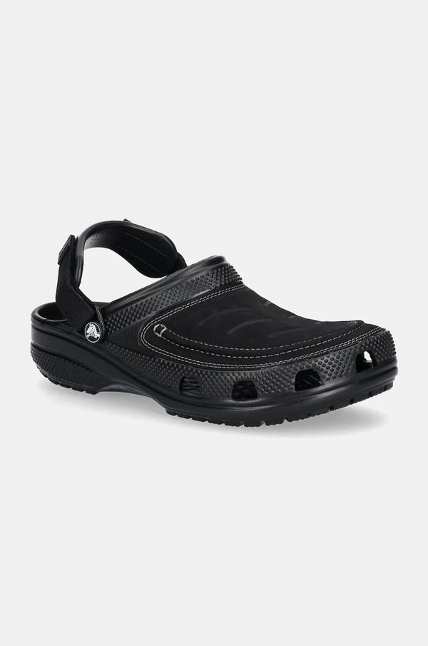 Crocs Natikači Crocs Yukon Vista II Lr Clog M moški, črna barva, 207689