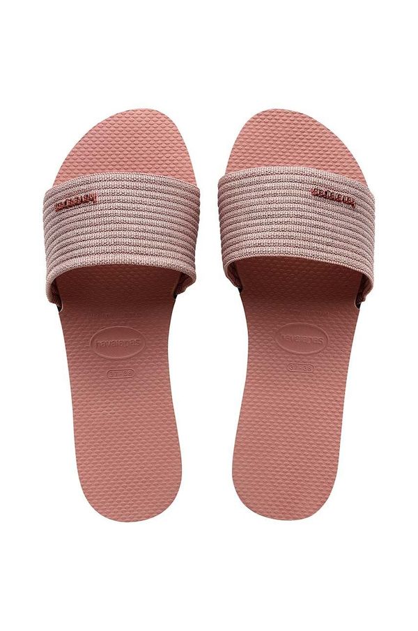 Havaianas Natikači Havaianas YOU MALTA METALLIC ženski, roza barva, 4147312.3544