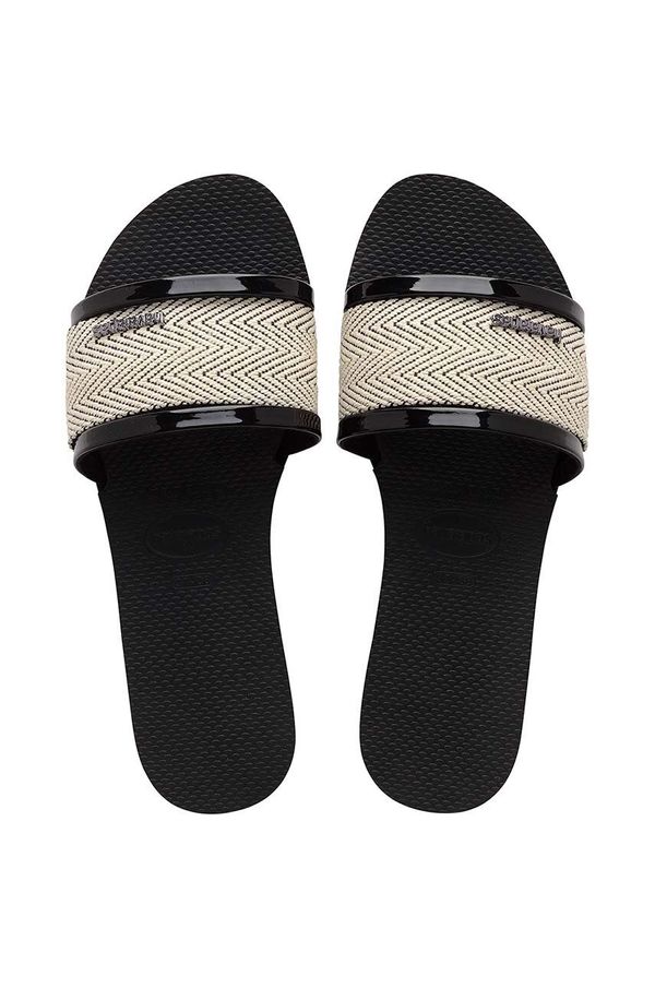 Havaianas Natikači Havaianas YOU TRANCOSO PREMIUM ženski, črna barva, 4146063.0090