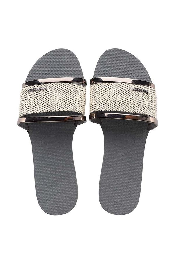 Havaianas Natikači Havaianas YOU TRANCOSO PREMIUM ženski, siva barva, 4146063.5178