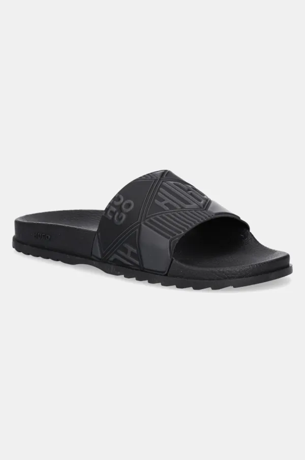 HUGO Natikači HUGO Match moški, črna barva, 50542063