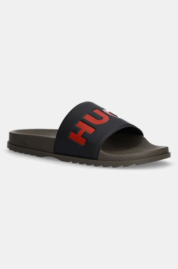 Hugo Natikači HUGO Match moški, zelena barva, 50498352