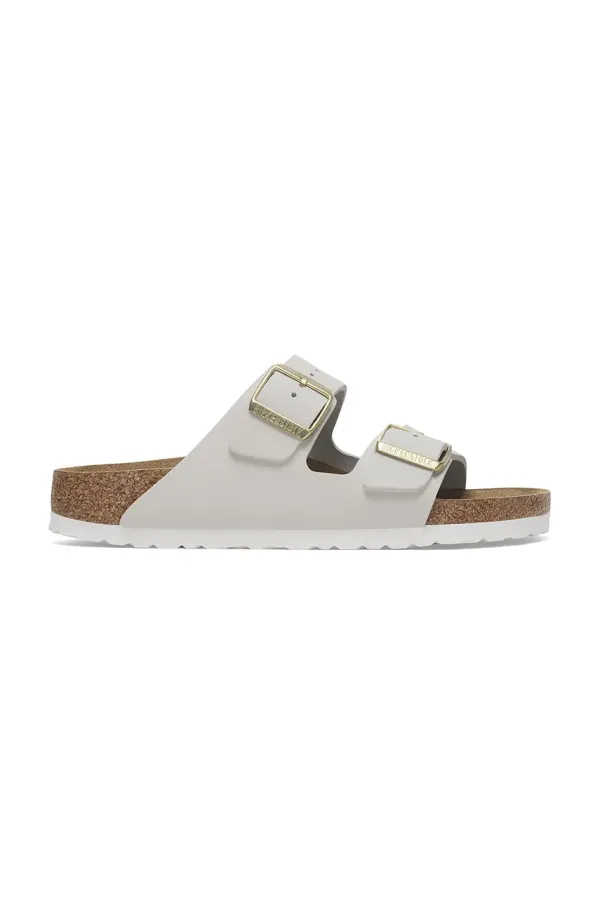 Birkenstock Natikači iz nubuka Birkenstock Arizona bela barva, 1029475