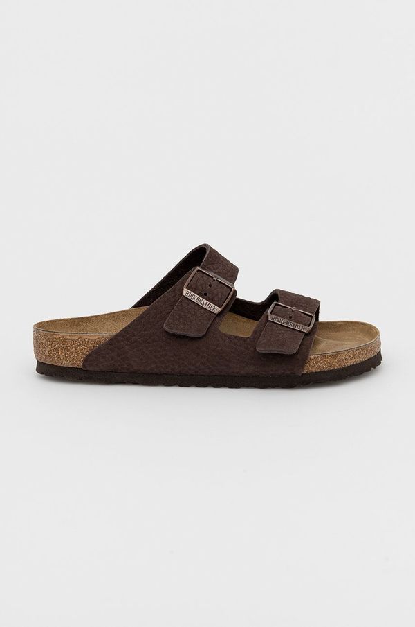 Birkenstock Natikači iz nubuka Birkenstock Arizona rjava barva