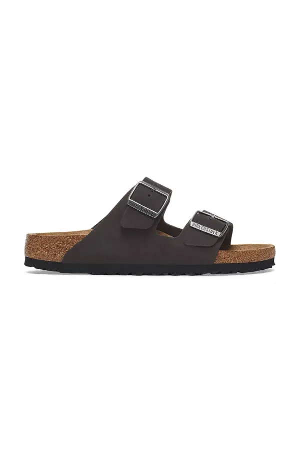 Birkenstock Natikači iz nubuka Birkenstock Arizona SFB črna barva, 1019035