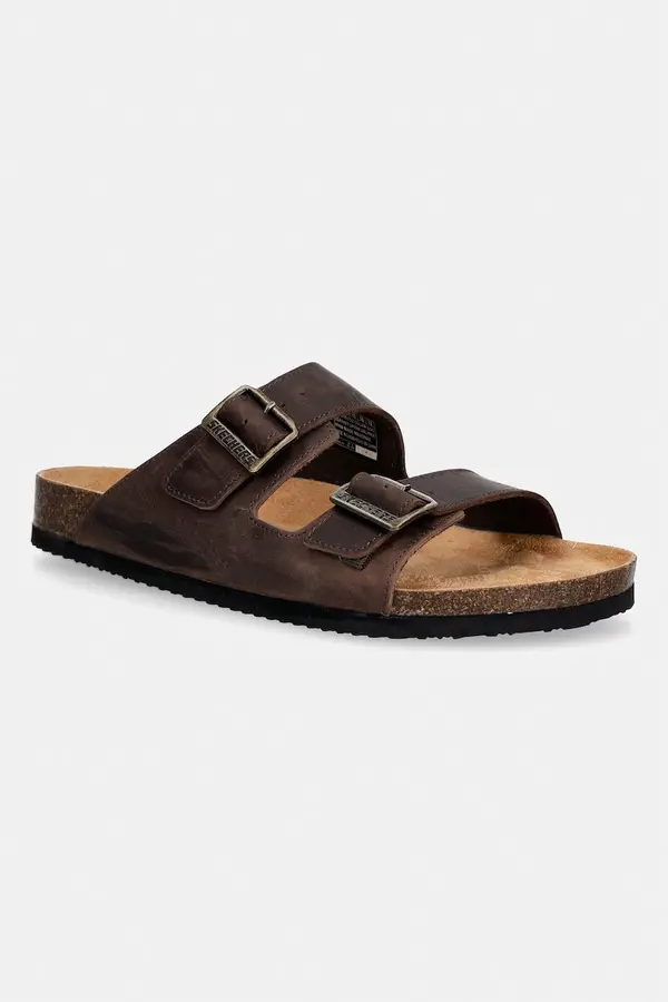 Skechers Natikači iz nubuka Skechers AIDAN