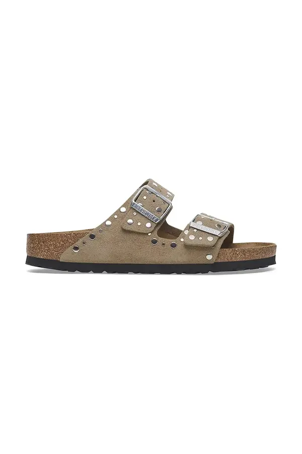 Birkenstock Natikači iz semiša Birkenstock Arizona Rivet