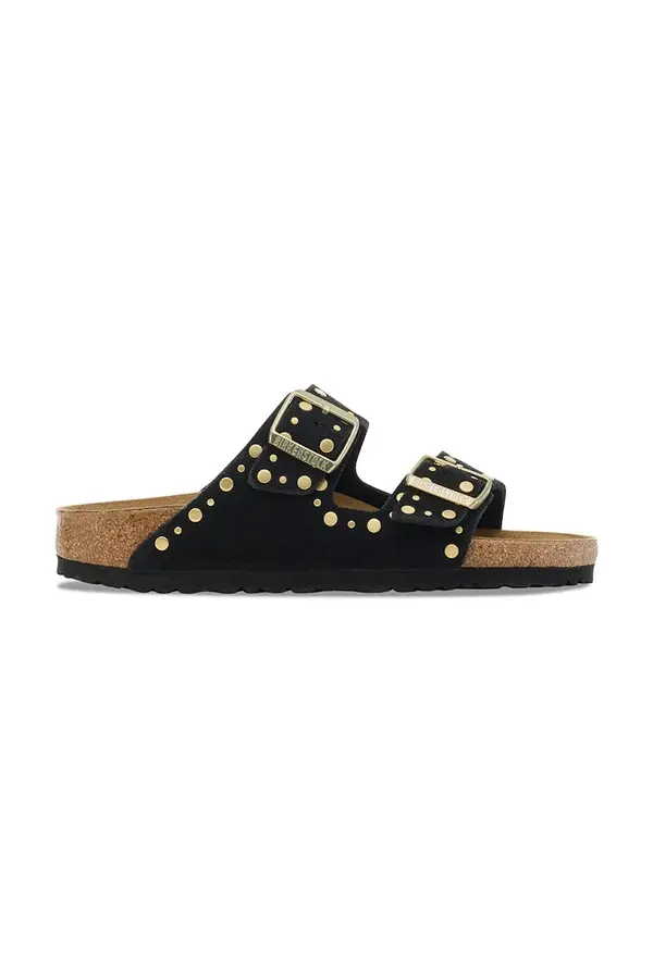 Birkenstock Natikači iz semiša Birkenstock Arizona Rivet