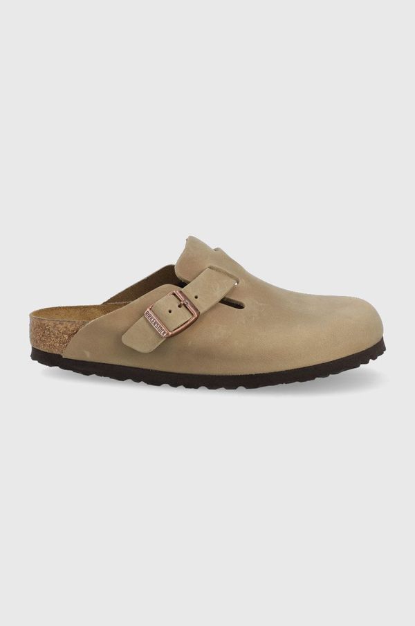 Birkenstock Natikači iz semiša Birkenstock Boston žensko,