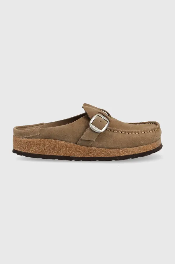 Birkenstock Natikači iz semiša Birkenstock Buckley