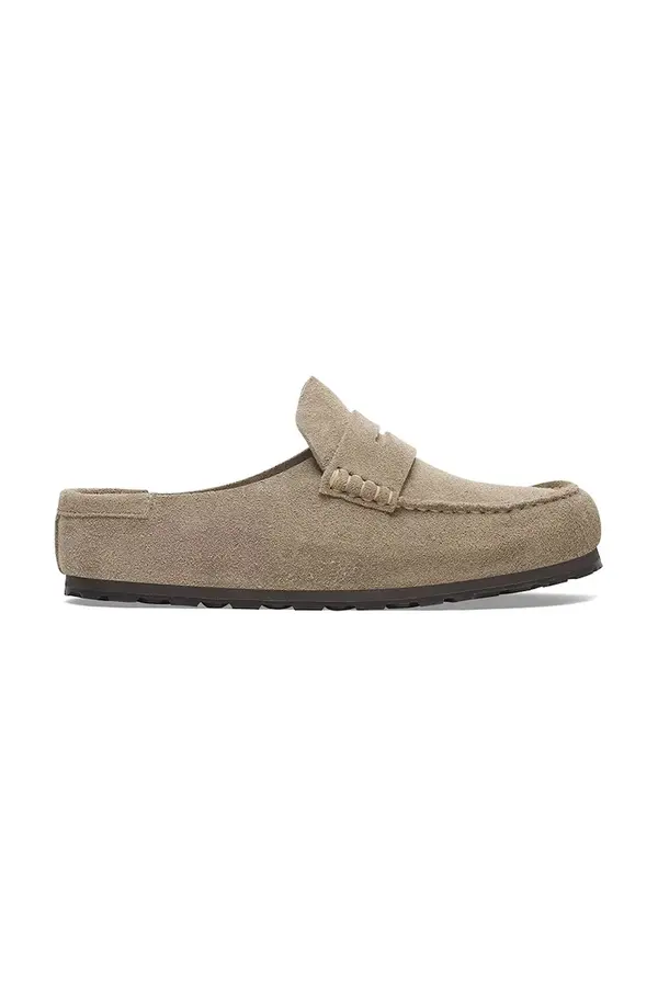 Birkenstock Natikači iz semiša Birkenstock Naples Wrapped LEVE