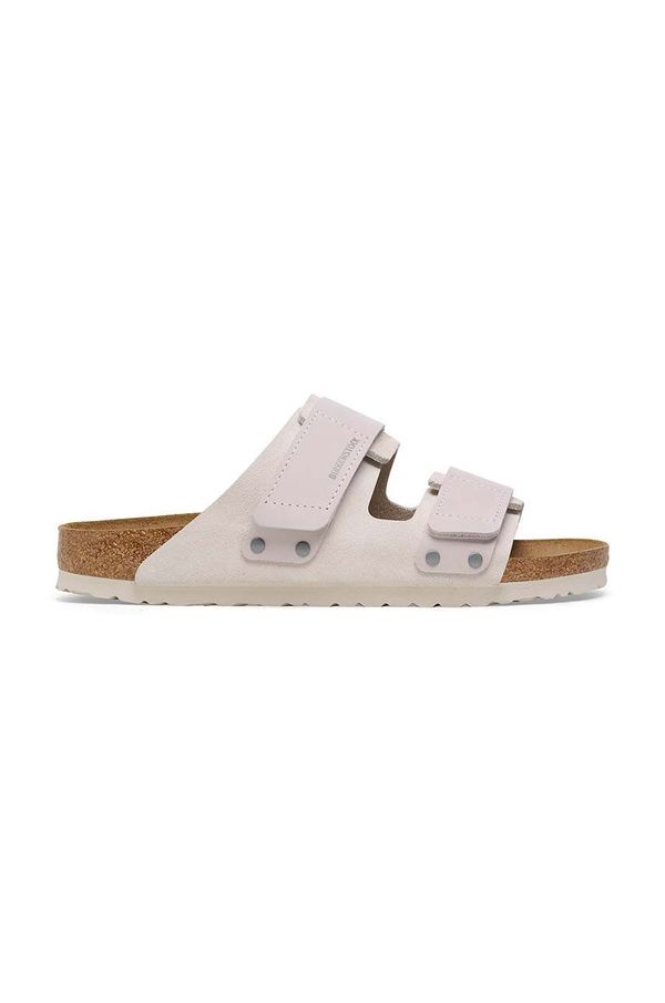 Birkenstock Natikači iz semiša Birkenstock Uji ženski, bela barva, 1024800