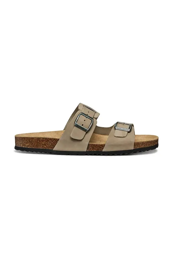 Geox Natikači iz semiša Geox U SANDAL GHITA