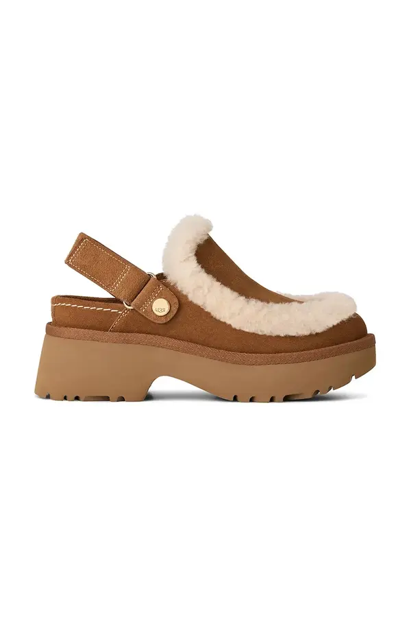 UGG Natikači iz semiša UGG Esmee Clog