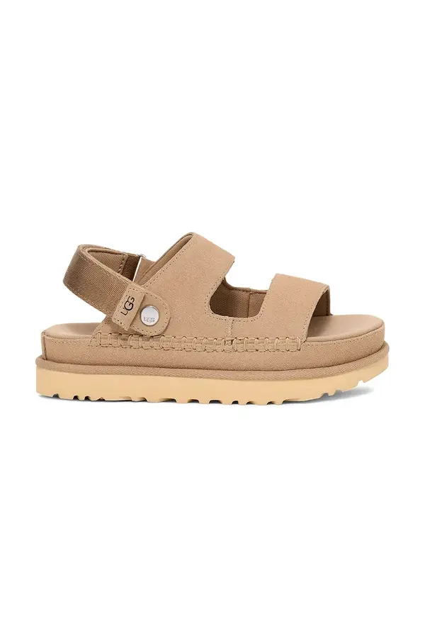 UGG Natikači iz semiša UGG Goldenstar Glide