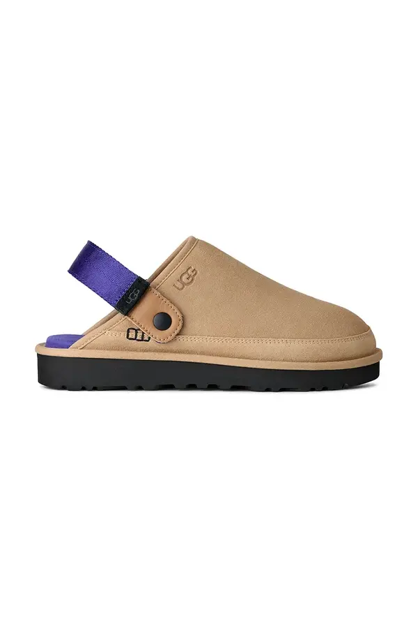 UGG Natikači iz semiša UGG M Goldencoast Clog II