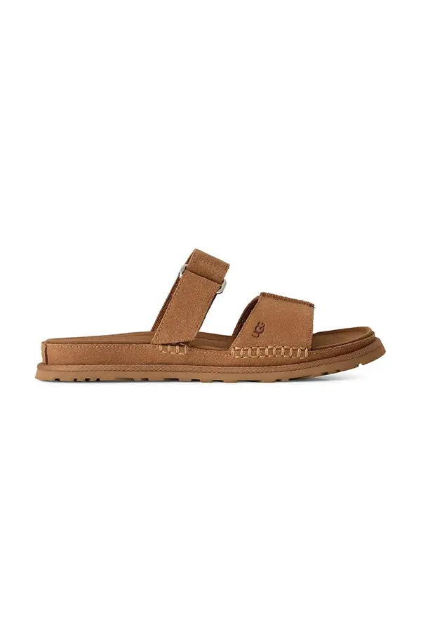 UGG Natikači iz semiša UGG W Goldengaze Slide