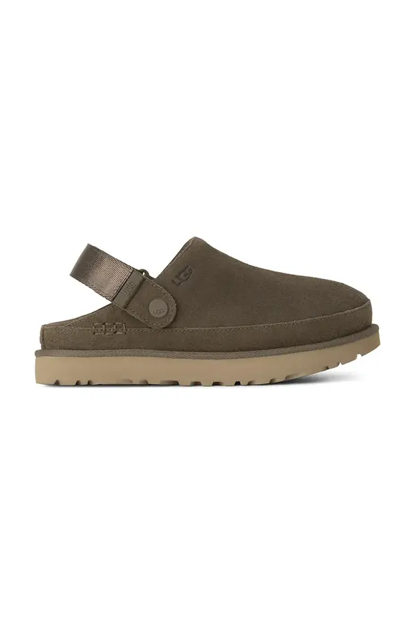UGG Natikači iz semiša UGG W Goldenstar Clog