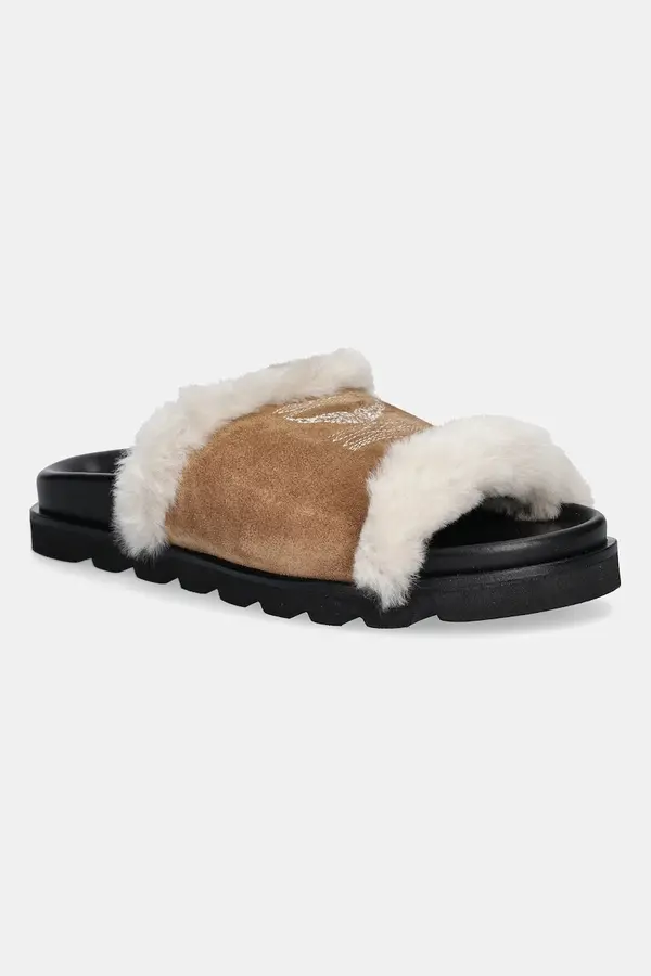 Zadig&Voltaire Natikači iz semiša ZADIG&VOLTAIRE Teddy