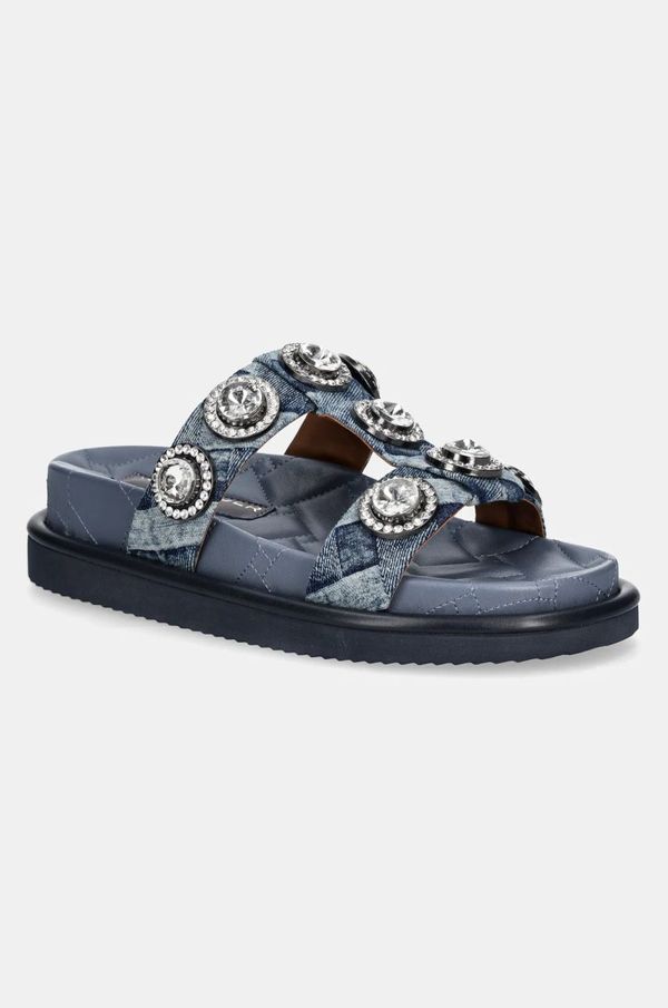 Kurt Geiger London Natikači Kurt Geiger London Orson Crystal Sandal ženski, 9107188669