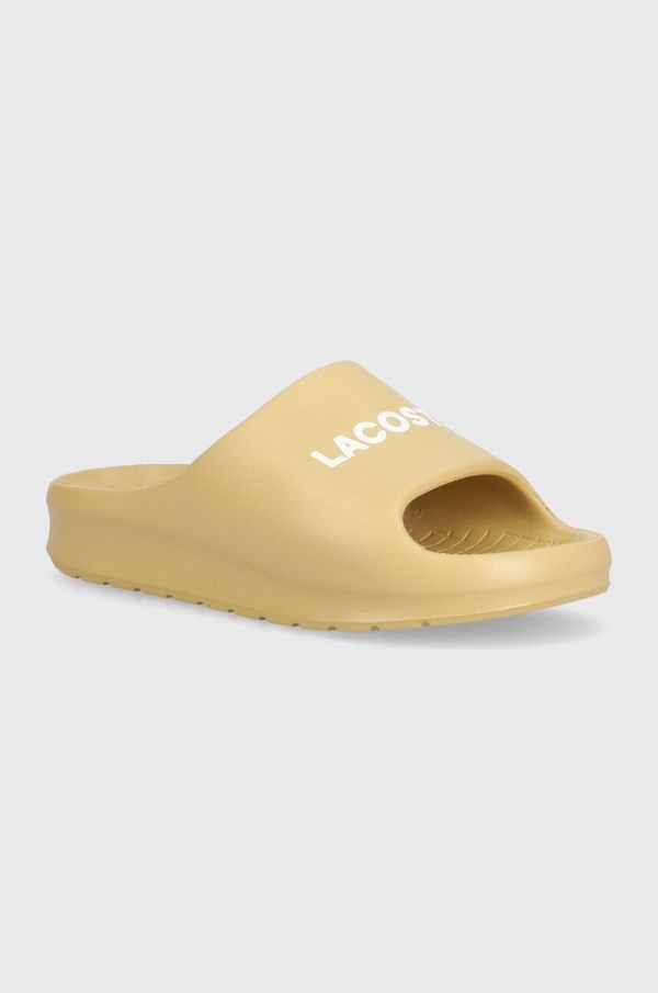 Lacoste Natikači Lacoste Serve Slide 2.0 ženski, roza barva, 47CFA0020