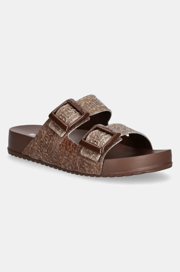Melissa Natikači Melissa COZY M LOVER SLIDE DENIM ženski, rjava barva, M 36146