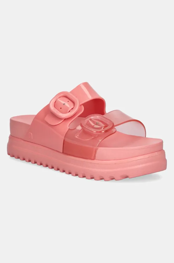 Melissa Natikači Melissa COZY PLATFORM ženski, oranžna barva, M 36158