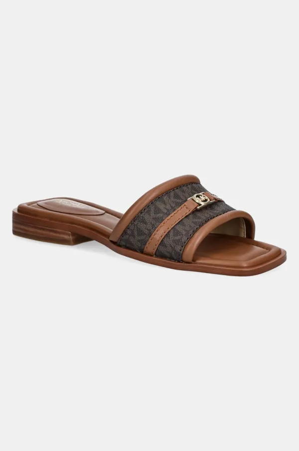 MICHAEL Michael Kors Natikači MICHAEL Michael Kors Mandy ženski, rjava barva, 40R5MAFS1B.227