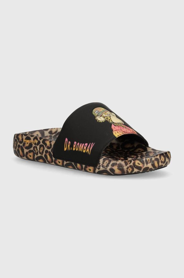 Skechers Natikači Skechers SKECHERS X SNOOP DOGG moški, rjava barva