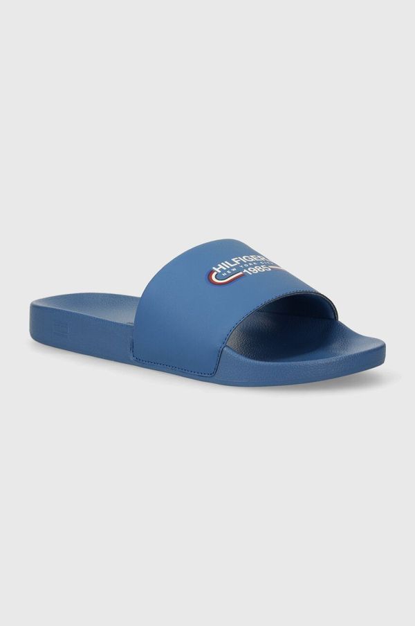 Tommy Hilfiger Natikači Tommy Hilfiger RWB OLY POOL SLIDE moški, FM0FM05019