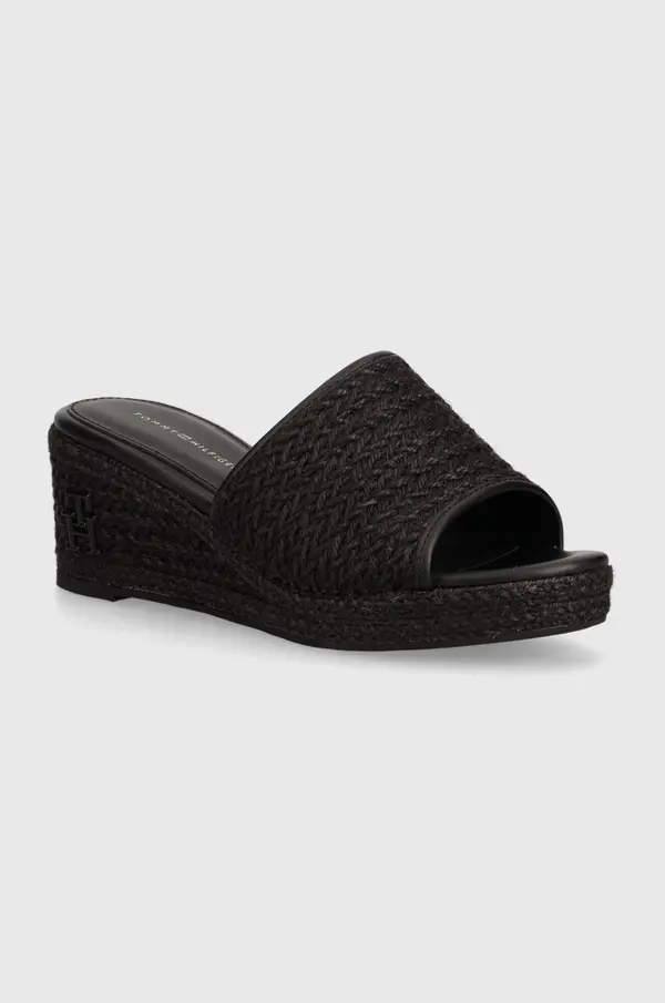 Tommy Hilfiger Natikači Tommy Hilfiger TH ROPE WEDGE SANDAL
