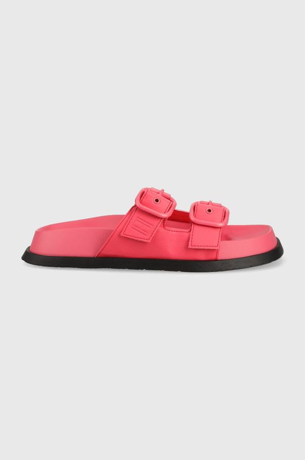 Tommy Jeans Natikači Tommy Jeans FANCY SANDAL ženski, roza barva, EN0EN02136