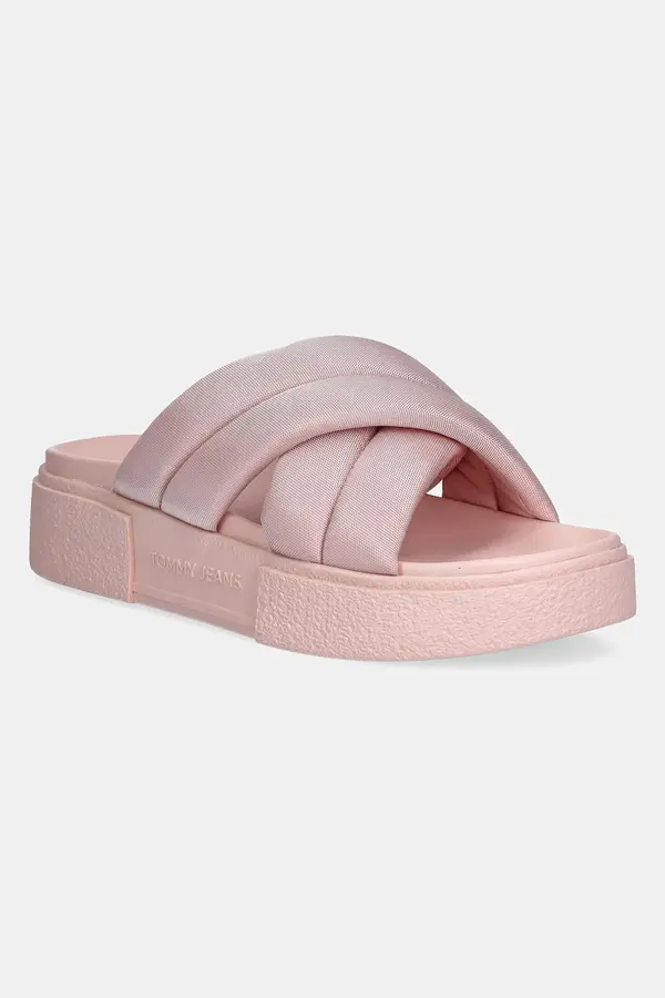 Tommy Jeans Natikači Tommy Jeans FLATFORM SANDAL