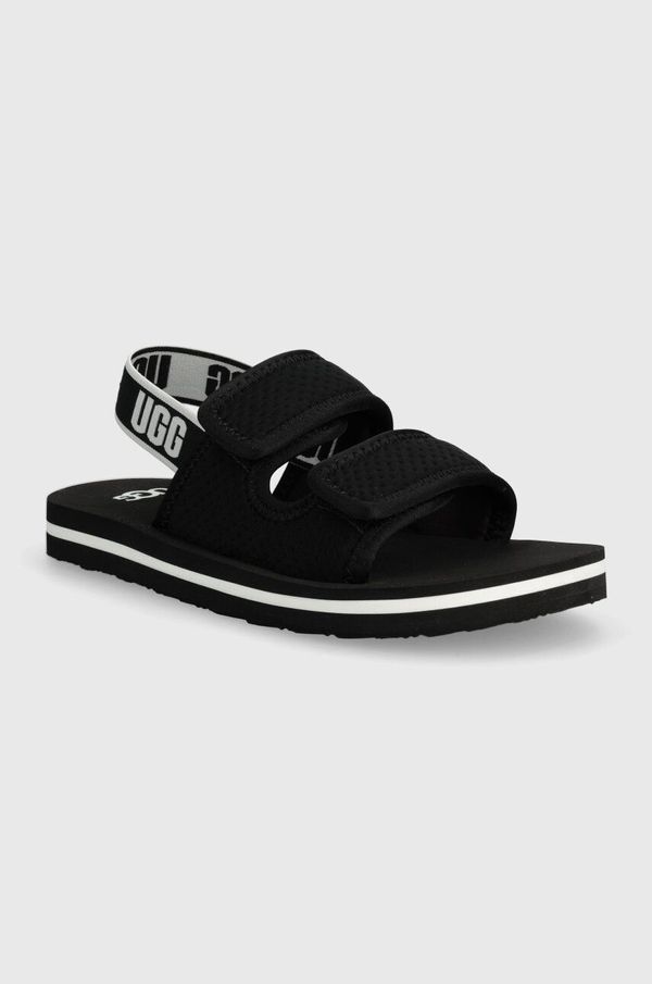 Ugg Natikači UGG LENNON SLINGBACK črna barva