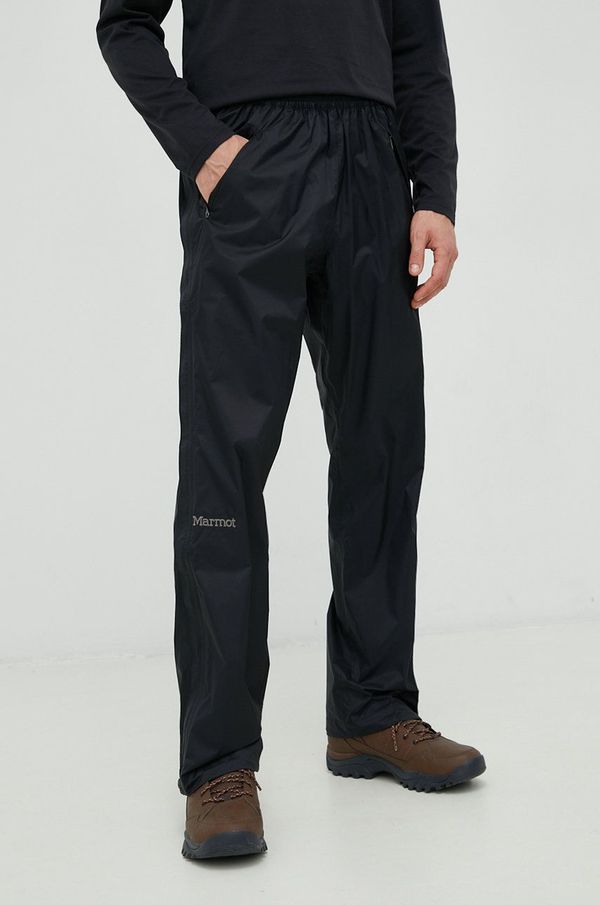 Marmot Nepremočljive hlače Marmot PreCip Eco moške, črna barva