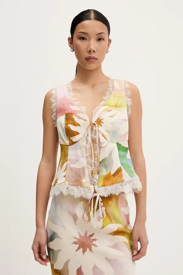 Never Fully Dressed Never Fully Dressed top ženski z lyocellom