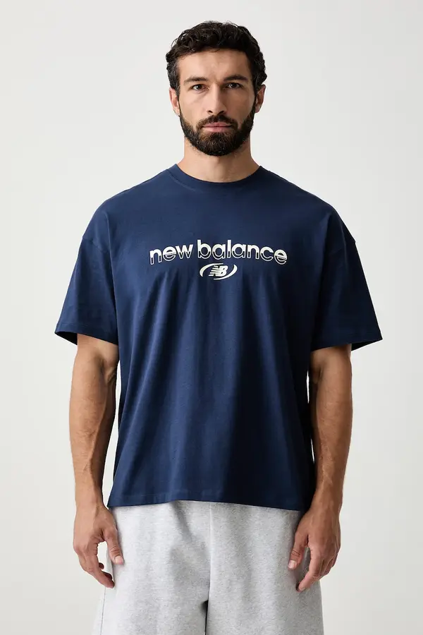 New Balance New Balance kratka majica moška bombažna