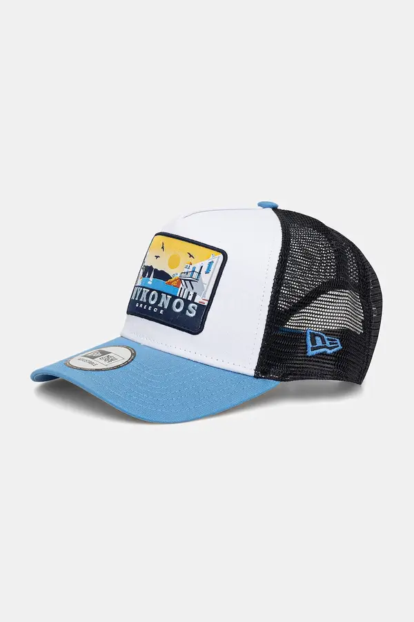New Era New Era trucker kapa z bombažem NE LOCATION PATCH TRUCKER