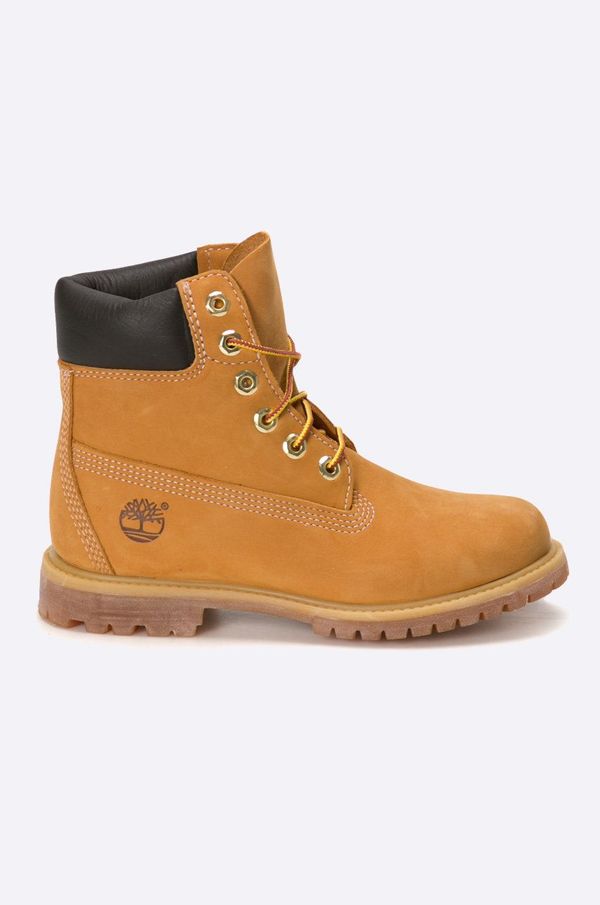 Timberland Nizki škornji iz semiša Timberland 6in TB0103617131 ženski, bež barva