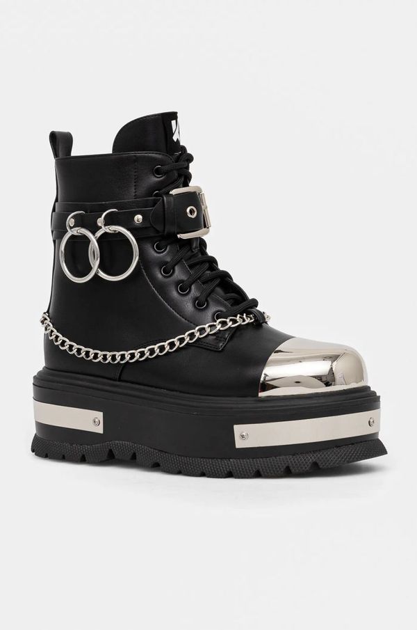 Koi Footwear Nizki škornji Koi Footwear ženski, črna barva, BORIN