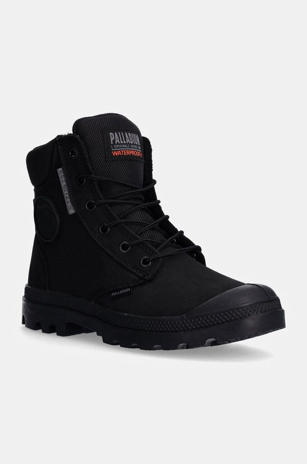 Palladium Nizki škornji Palladium PAMPA SC WPN U-S ženski, črna barva, 77235-010-M