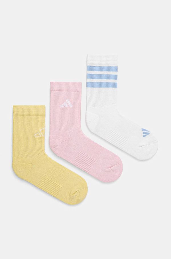 adidas Nogavice adidas 3-pack bela barva, JN6532