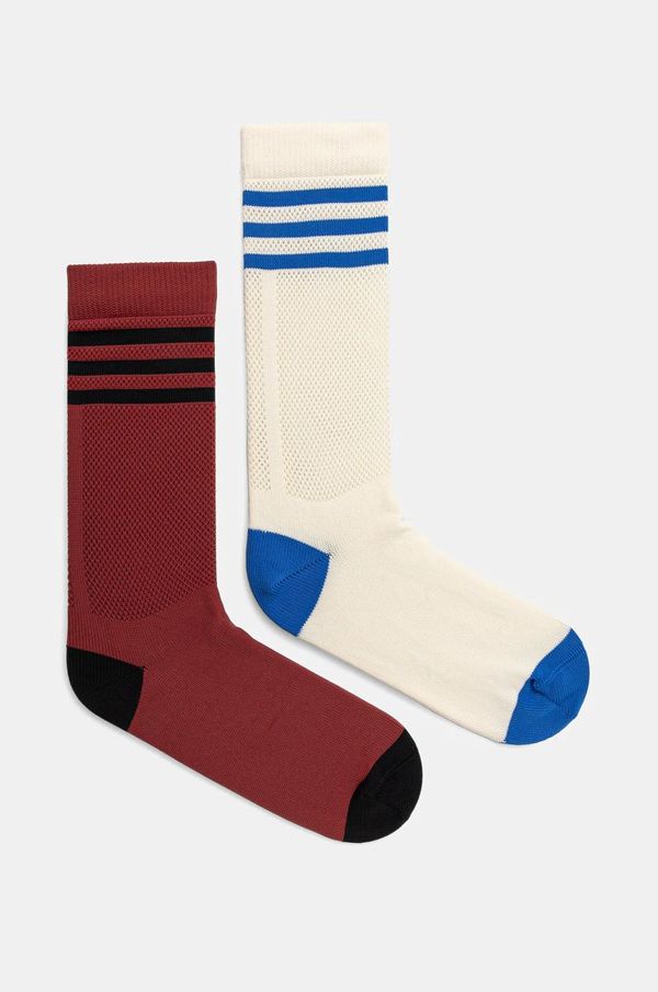 adidas Originals Nogavice adidas Originals 2-pack bež barva, JC8627