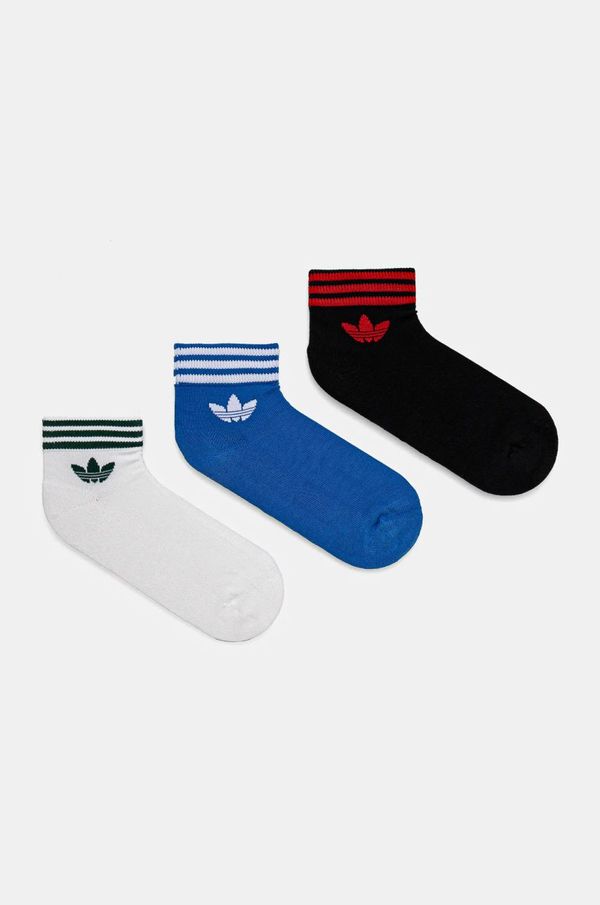 adidas Originals Nogavice adidas Originals 3-pack črna barva, JI9487