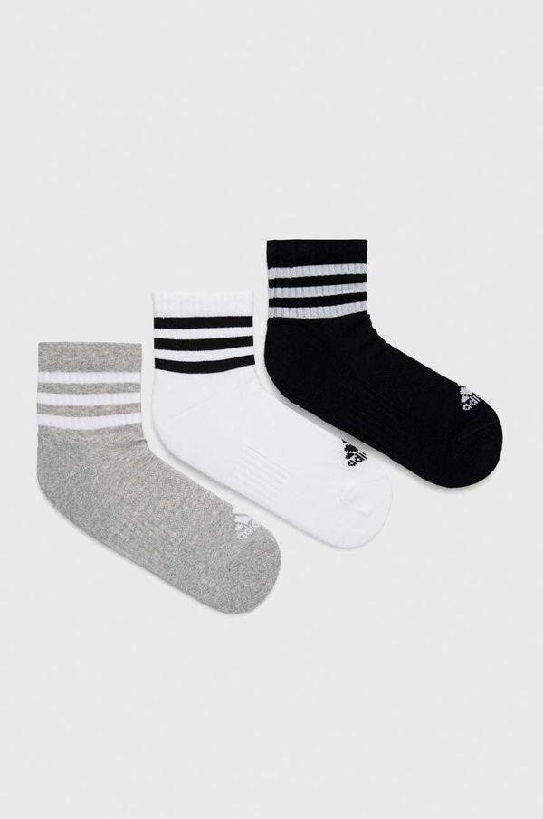 adidas Performance Nogavice adidas Performance 3-pack črna barva