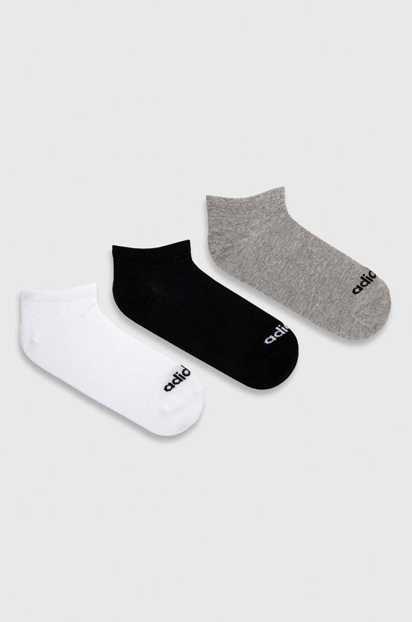 adidas Nogavice adidas Performance 3-pack črna barva