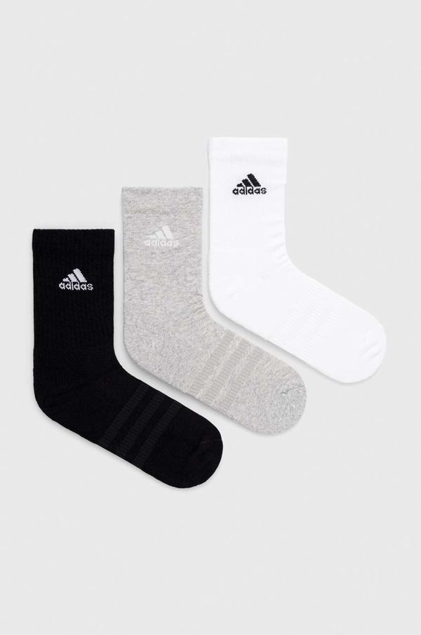 adidas Nogavice adidas Performance 3-pack črna barva