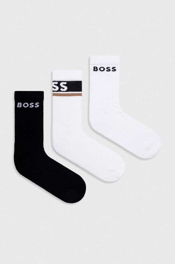 Boss Nogavice BOSS 3-pack moški