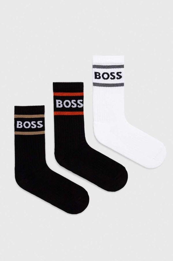 Boss Nogavice BOSS 3-pack moški