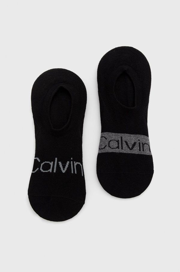 Calvin Klein Nogavice Calvin Klein moške, črna barva